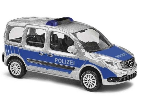 BUSCH 50658 MERCEDES BENZ CITAN KOMBI POLIZEI Modellino