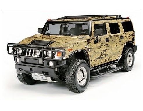 Highway 61 50594 HUMMER H2 OUTDOOR CAMOUFLAGE 1/18 Modellino