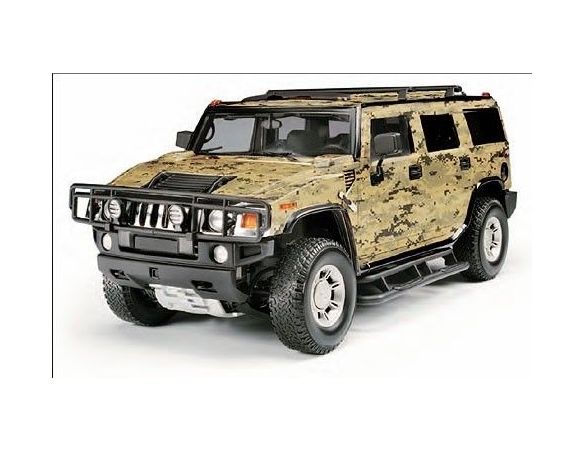 Highway 61 50594 HUMMER H2 OUTDOOR CAMOUFLAGE 1/18 Modellino