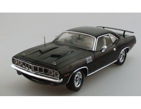 Highway 61 50650 PLYMOUTH CUDA 383 BLACK 1971 1/18 Modellino