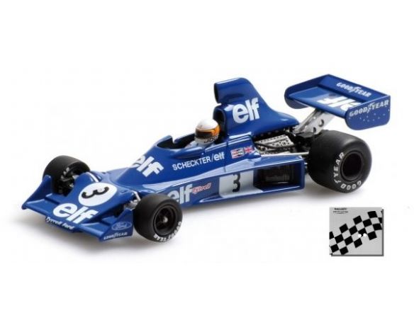 MINICHAMPS 433750003 TYRRELL FORD 007 JODY SCHECKTER 1975 Modellino