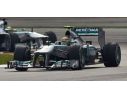 Minichamps PM410130110 MERCEDES W04 L.HAMILTON 2013 1st PODIUM MALAYSIAN GP 1:43 Modellino
