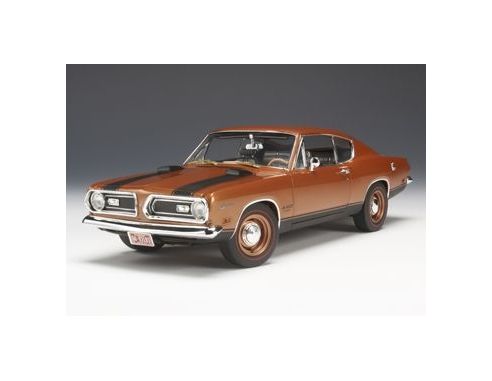 Highway 61 HGW50716 PLYMOUTH BARRACUDA 440 1969 BRONZE 1:18 Modellino