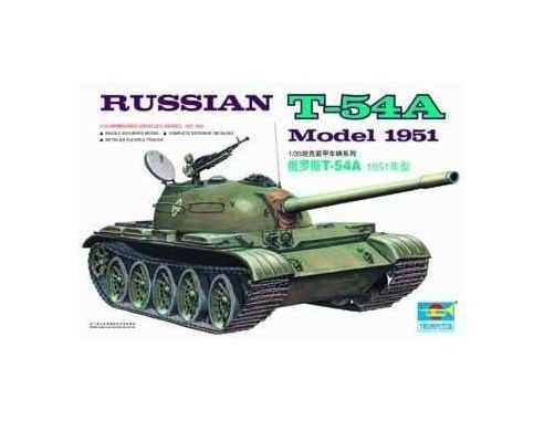 TRUMPETER 00340 RUSSIAN T-54A Modellino