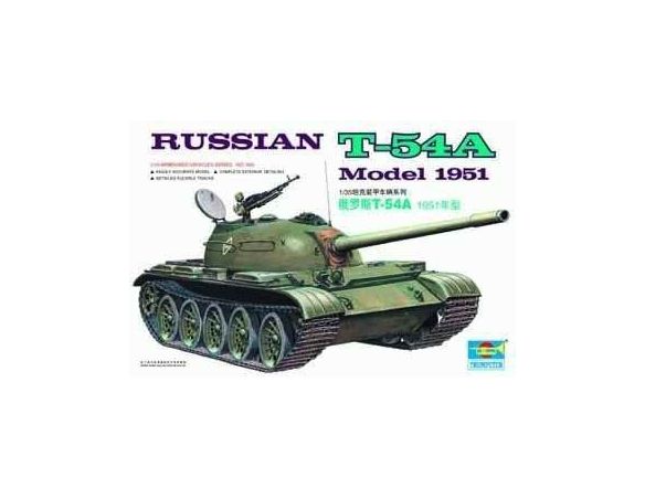 TRUMPETER 00340 RUSSIAN T-54A Modellino