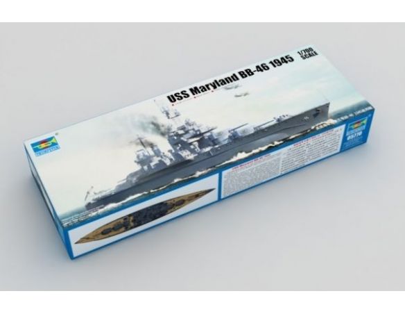 TRUMPETER 05770 USS MARYLAND BB-46 1945 Modellino