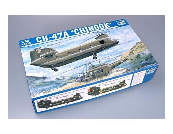 TRUMPETER 05104 CH-47A CHINOOK 1:35 Kit Modellino