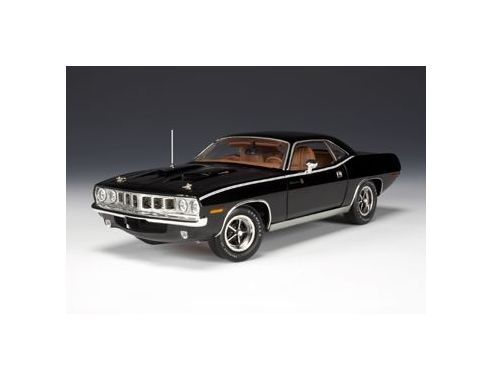 Highway 61 HGW50723 PLYMOUTH BARRACUDA 1971 BLACK 1:18 Auto Stradali