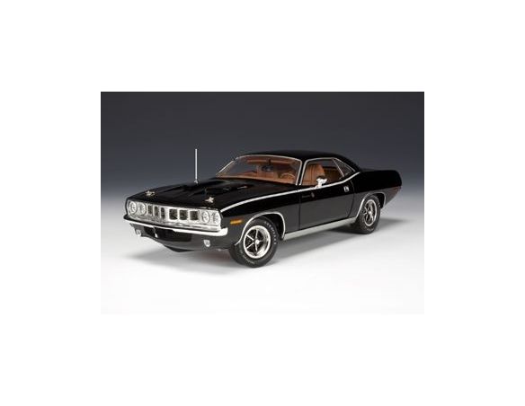 Highway 61 HGW50723 PLYMOUTH BARRACUDA 1971 BLACK 1:18 Auto Stradali
