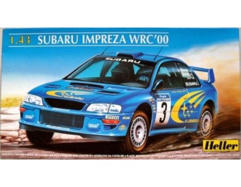 Heller HL80194 SUBARU IMPREZA WRC'00 KIT AUTO 1/43 Modellino