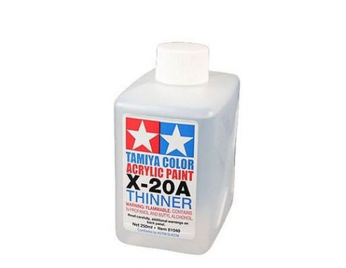 TAMIYA COLOR ACRYLIC PAINT X-20 A THINNER Modellino