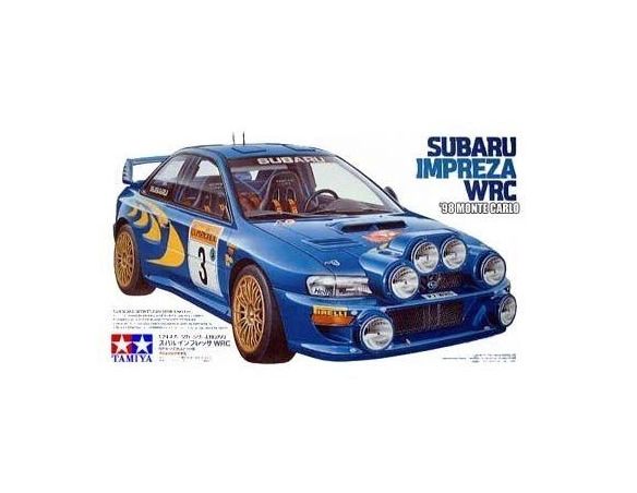 TAMIYA 24199 SUBARU IMPREZA WRC '98 MONTE CARLO 1:24 Modellino