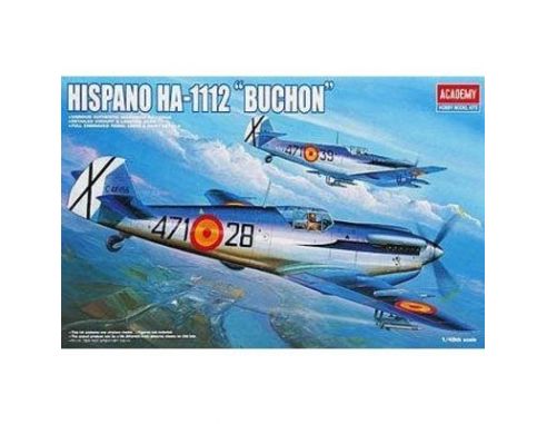 ACADEMY 12203 HISPANO HA-1112 "BUCHON" 1:48 Modellino