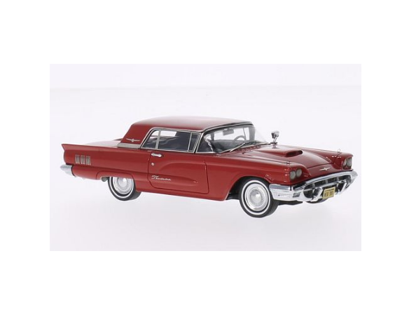 Neo Scale Models NEO45991 FORD THUNDERBIRD HARD TOP 1960 RED 1:43 Modellino