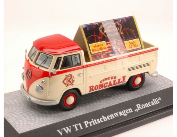 Premium Classixx PREM13902 VW T1 PRITSCHENWAGEN CIRCUS RONCALLI 1:43 Modellino