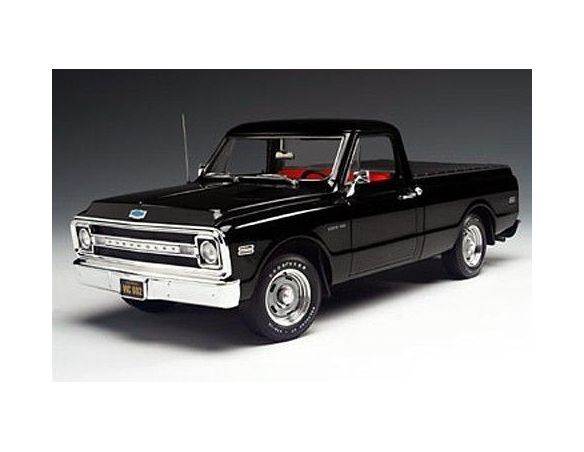 Highway 61 50813 CHEVY C10 PICK-UP BLACK 1969 1/18 Modellino