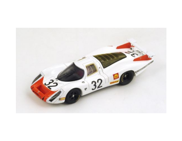 Spark Model S3482 PORSCHE 908 N.32 33th LM 1968 G.MITTER-V.ELFORD 1:43 Modellino