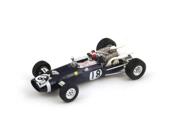 Spark Model S3525 COOPER T81 J.SIFFERT 1967 N.18 4th FRENCH GP 1:43 Modellino