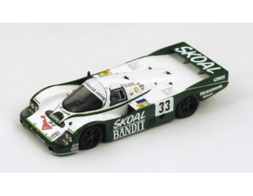 Spark Model S4172 PORSCHE 956 N.33 3rd LM 1984 HOBBS-STREIFF-S.VAN DER MERWE 1:43 Modellino