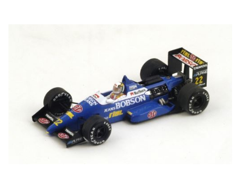Spark Model S4314 RIAL ARC1 A.DE CESARIS 1988 N.22 RETIRED JAPAN GP 1:43 Modellino