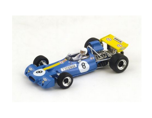 Spark Model S4341 BRABHAM BT33 T.SCHENKEN 1971 N.8 3rd AUSTRIAN GP 1:43 Modellino