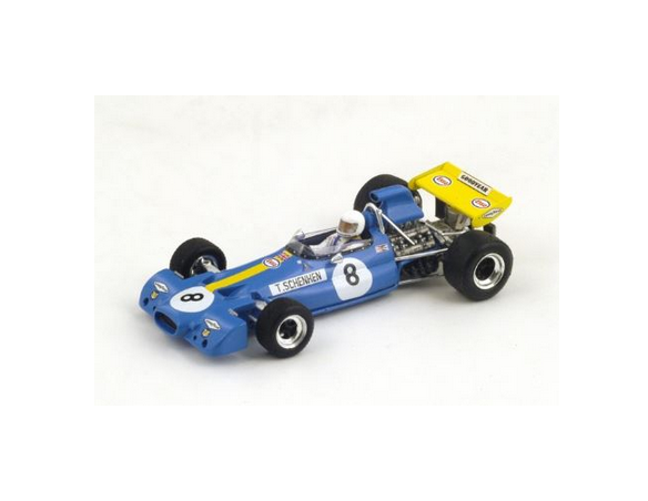 Spark Model S4341 BRABHAM BT33 T.SCHENKEN 1971 N.8 3rd AUSTRIAN GP 1:43 Modellino