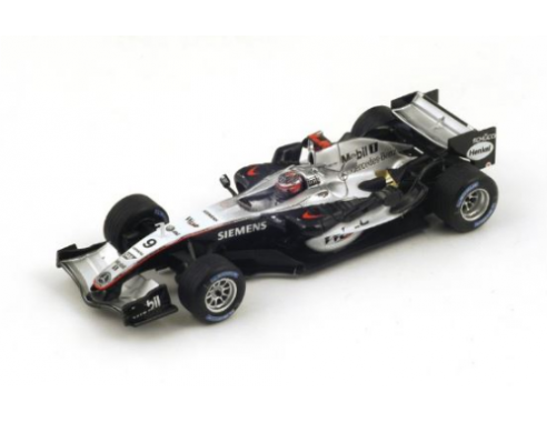 Spark Model S4363 MC LAREN MP4-20 K.RAIKKONEN 2005 N.9 WINNER MONACO GP 1:43 Modellino
