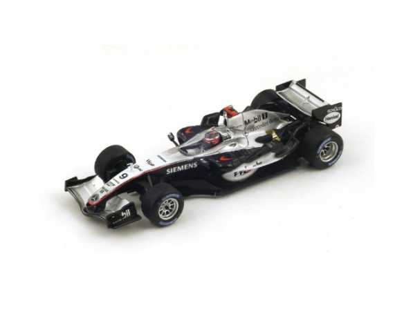 Spark Model S4363 MC LAREN MP4-20 K.RAIKKONEN 2005 N.9 WINNER MONACO GP 1:43 Modellino