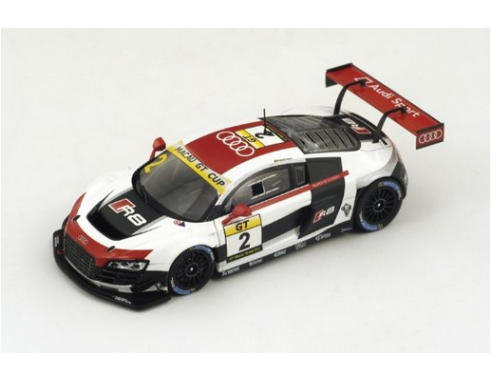 Spark Model SA0071 AUDI R8 LMS N.2 4th MACAU GP GT CUP 2014 L.VANTHOOR 1:43 Modellino
