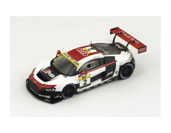 Spark Model SA0071 AUDI R8 LMS N.2 4th MACAU GP GT CUP 2014 L.VANTHOOR 1:43 Modellino