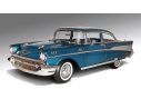 Highway 61 50880 CHEVY BEL AIR HARBOUR BLUE 1/18 1957 Modellino