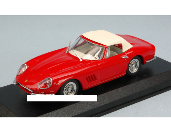 Best Model BT9579 FERRARI 275 GTB SPYDER N.A.R.T. 1967 RED 1:43 Modellino