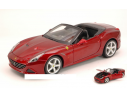 BBURAGO BU26011R FERRARI CALIFORNIA T OPEN TOP 2014 AMARANT METALLIC 1:24 Modellino