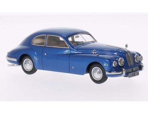 Neo Scale Models NEO45487 BRISTOL 403 1954 METALLIC BLUE 1:43 Modellino