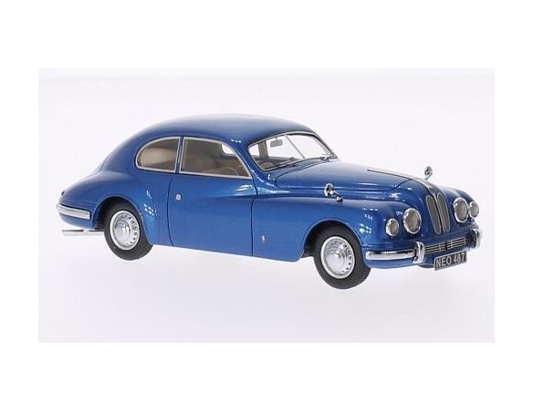 Neo Scale Models NEO45487 BRISTOL 403 1954 METALLIC BLUE 1:43 Modellino
