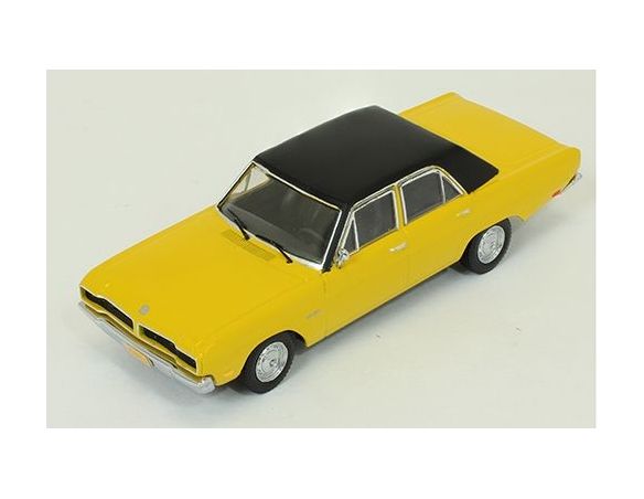 PremiumX PRD395 DODGE DART GRAN SEDAN 1976 YELLOW/BLACK 1:43 Modellino