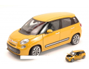 Welly WE4038 FIAT 500L 2013 YELLOW 1:24 Modellino