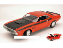 Welly WE4029OR DODGE CHALLENGER T/A 1970 ORANGE/BLACK 1:24 Modellino