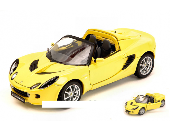 Welly WE2447 LOTUS ELISE 111 S 2002 YELLOW 1:24 Modellino