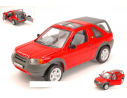 Welly WE2077 LAND ROVER FREELANDER 1ma SERIE RED 1:24 Modellino