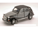 Welly WE24009 CITROEN 2 CV CHARLESTON 1980 GREY/BLACK 1:24 Modellino