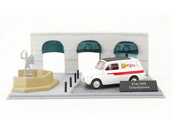 Fiat 500 Giardiniera Pubblicità Liquore Strega 1:43 Modellino