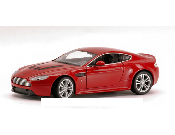 Welly WE4129 ASTON MARTIN V12 VANTAGE 2010 RED 1:24 Modellino