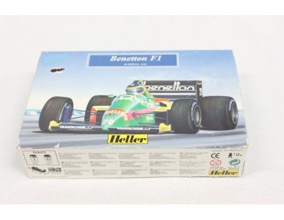 Heller HL79803 Benetton F1 Kit Auto 1/43 Modellino Scatola rovinata