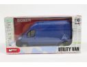 Mondo Motors TS1222 UTILITY VAN BOXER Blue 1:43 Modellino Scatola rovinata