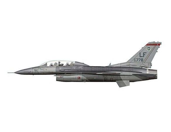 Hobby Master HA3813 LOCKHEED F-16DG FIGHTING FALCON Modellino