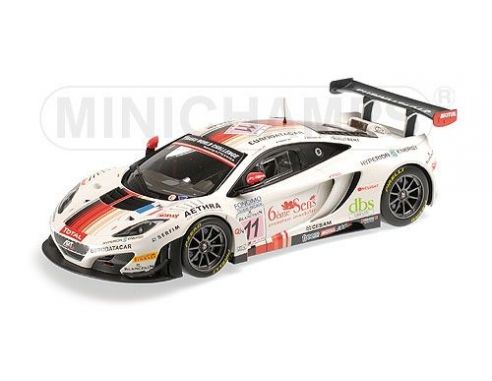 Minichamps PM151131311 MC LAREN 12C GT3 N.11 24H SPA 2013 LECLERC-PARISY-SOUCEK 1:18 Modellino
