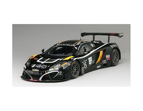True Scale Miniatures TSM151812 MC LAREN 12C GT3 N.3 DNF 24H SPA 2014 OJJEH-GROTZ-PANTANO-VERVISCH 1:18 Modellino