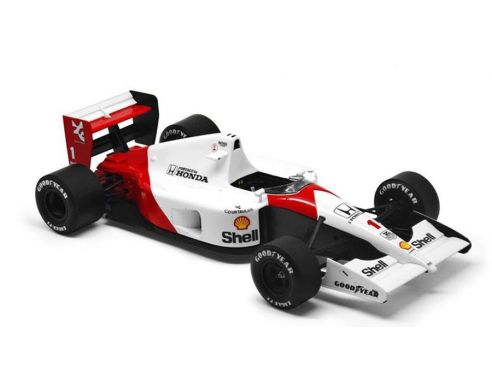 True Scale Miniatures TSM141819 MC LAREN MP4/6 A.SENNA 1991 N.1 2nd JAPAN GP WORLD CHAMPION 1:18 Modellino