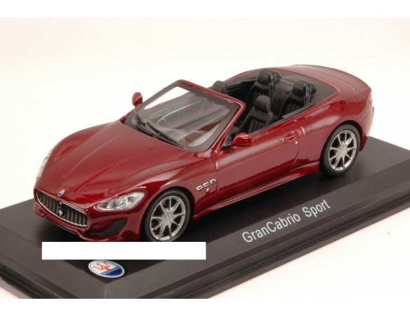 White Box WBS031 MASERATI GRAN CABRIO SPORT 2010 DARK RED 1:43 Modellino